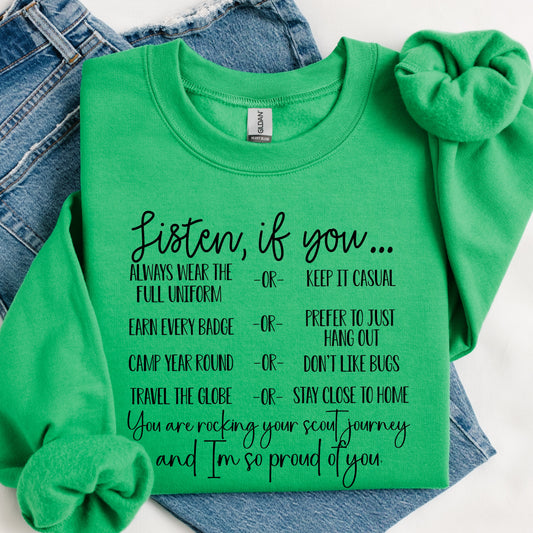 Listen If You DTF Print