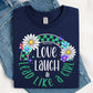 Love Laugh Lead Like A Girl DTF Print