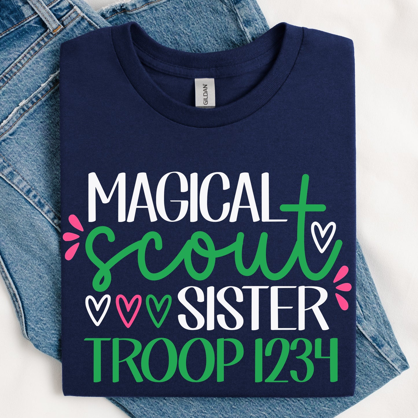 Magical Scout Sister / Magical Scout Leader DTF Print Transfer