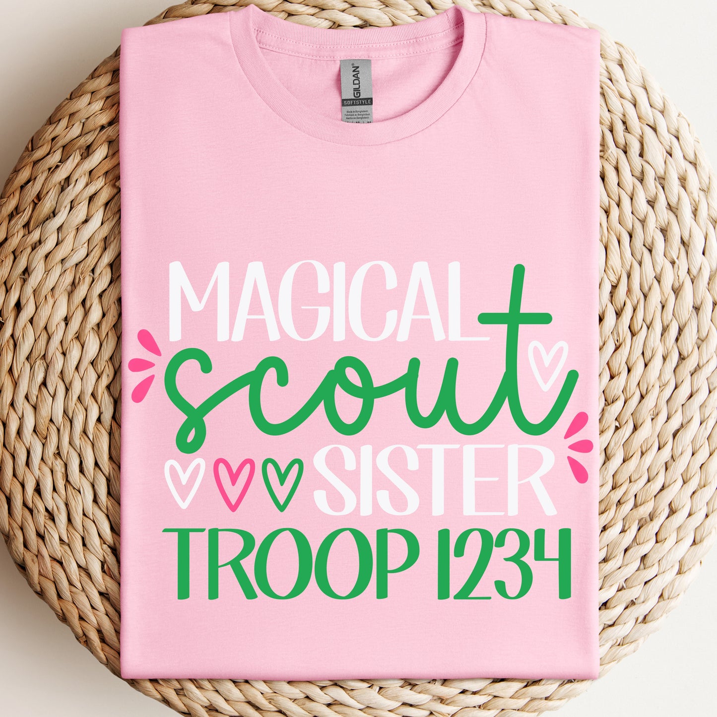 Magical Scout Sister / Magical Scout Leader DTF Print Transfer
