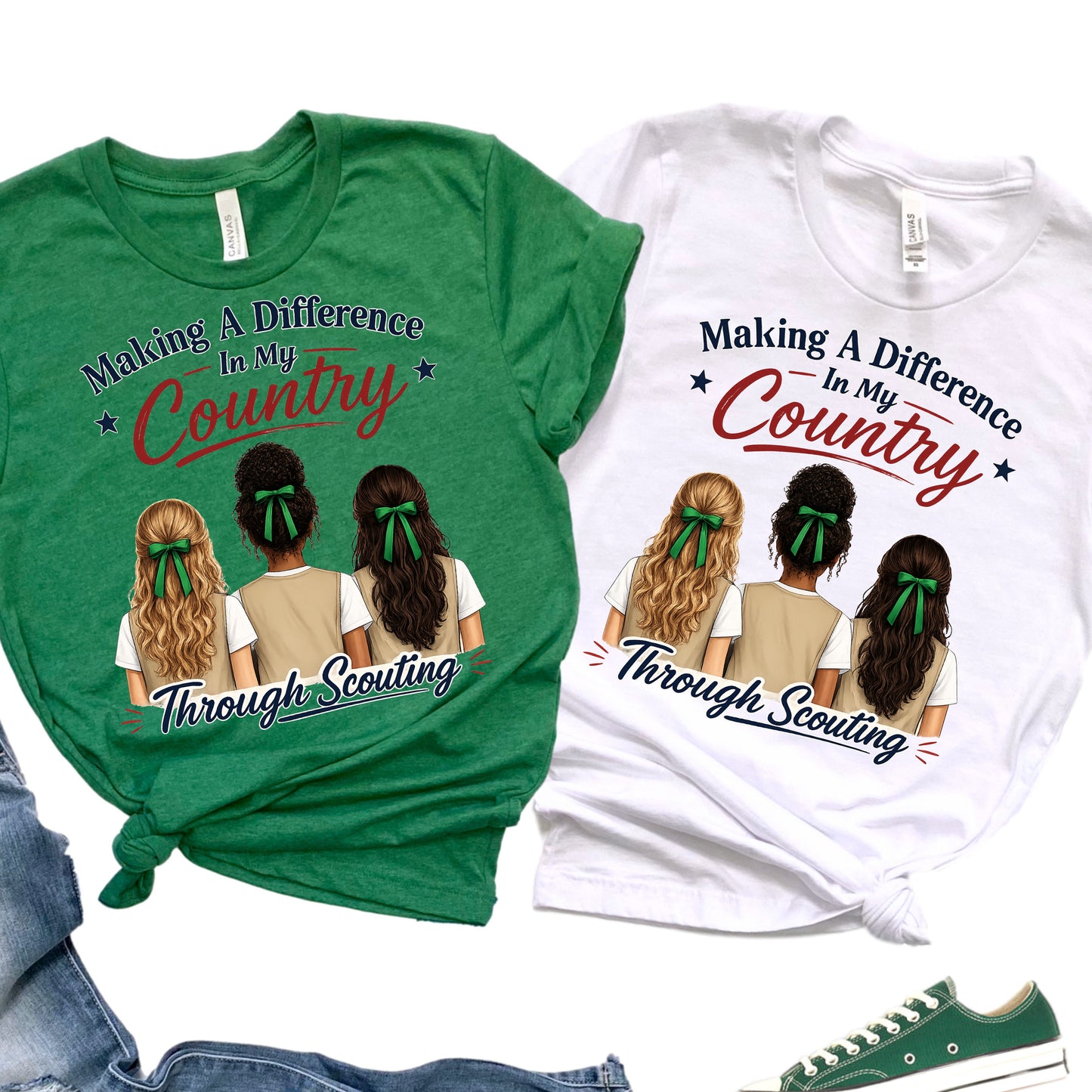 Making A Difference In My Country Through Scouting T-Shirt