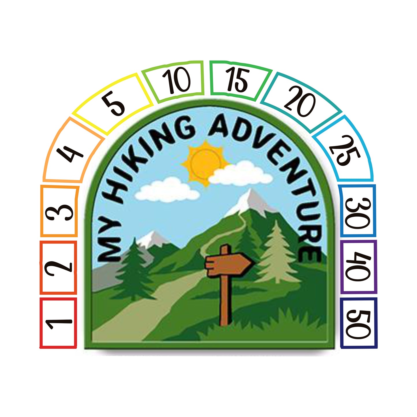 My Hiking Adventure Patch