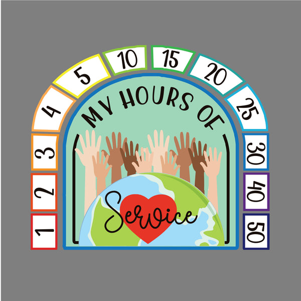 My Hours Of Service Patch – Girls Love Scouting