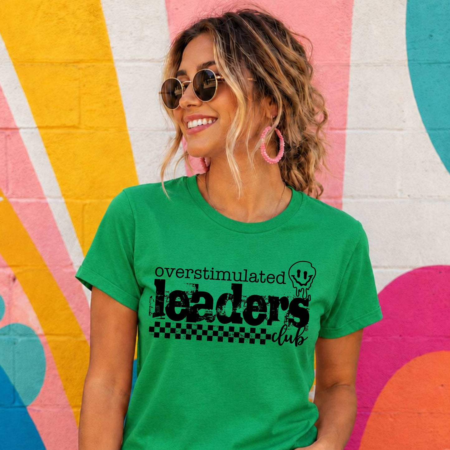 Distressed Checkered DTF Print