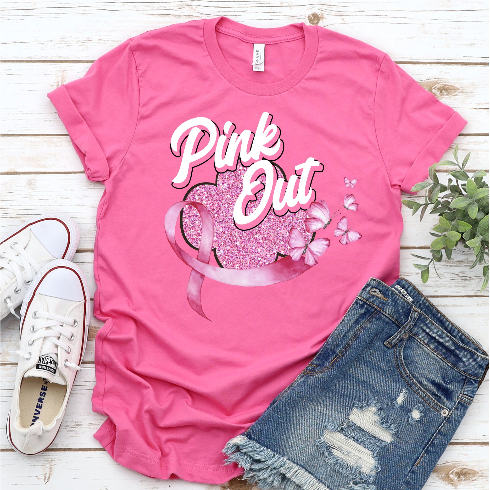 Pink Out TShirt Girls Love Scouting