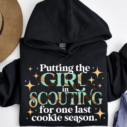 Putting The GIRL in SCOUTING for one last cookie season DTF Print