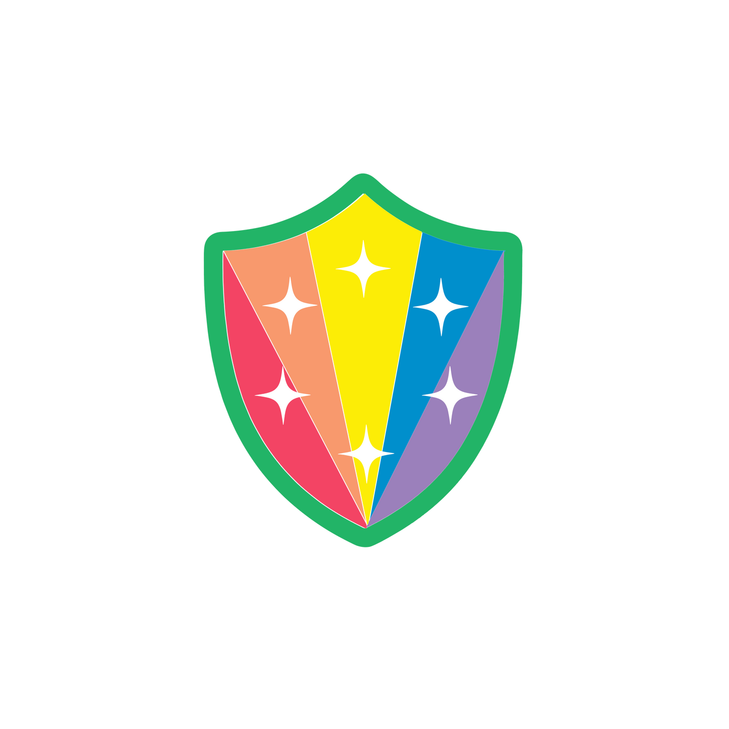 Rainbow Crest