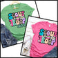 Retro Scout Troop with Happy Face DTF Print
