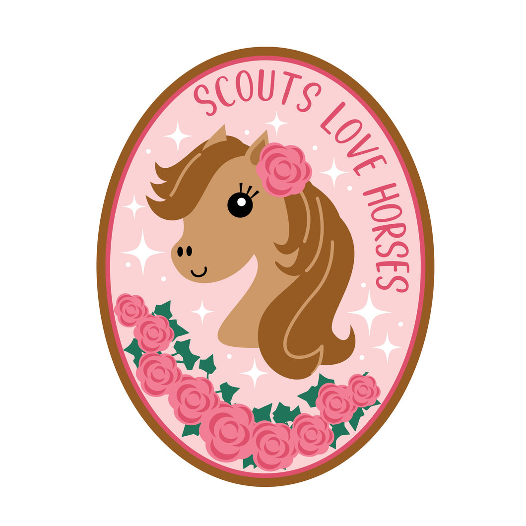 Scouts Love Horses
