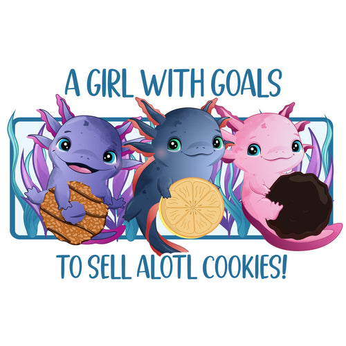 Girl Scout CSA on X: In light of Owning Your Magic, all girls who sign  up for the 2024 Cookie Season AND sell one (1) box of cookies will receive  an Axolotl