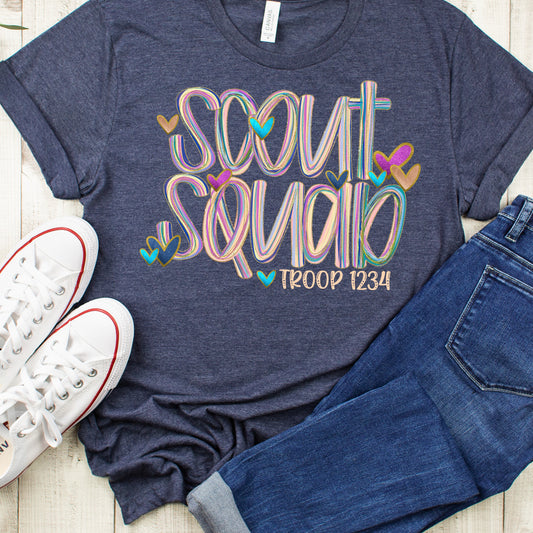 Spring Cheery Font - Scout Themed DTF Transfers