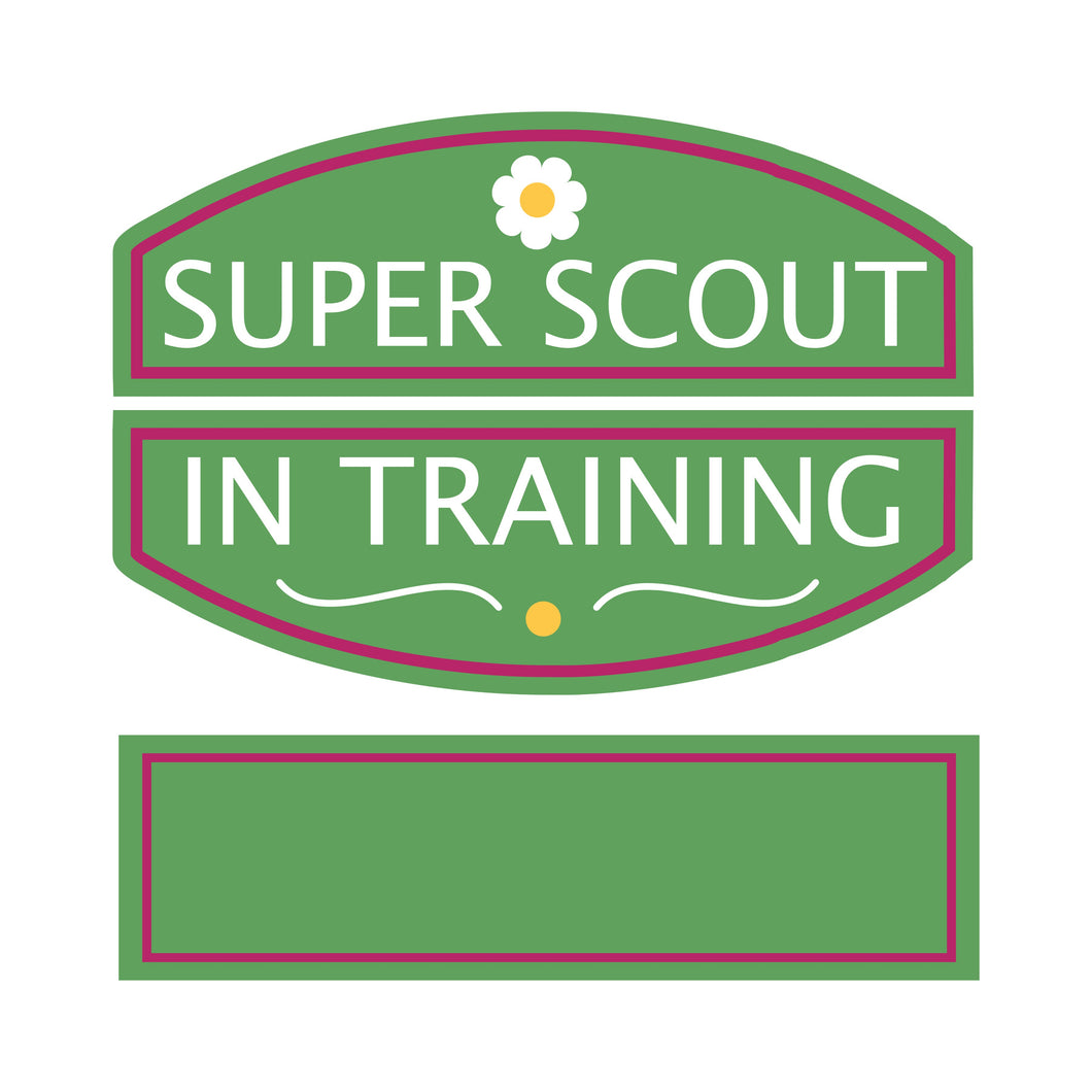 Super Scout In Training Patch Set