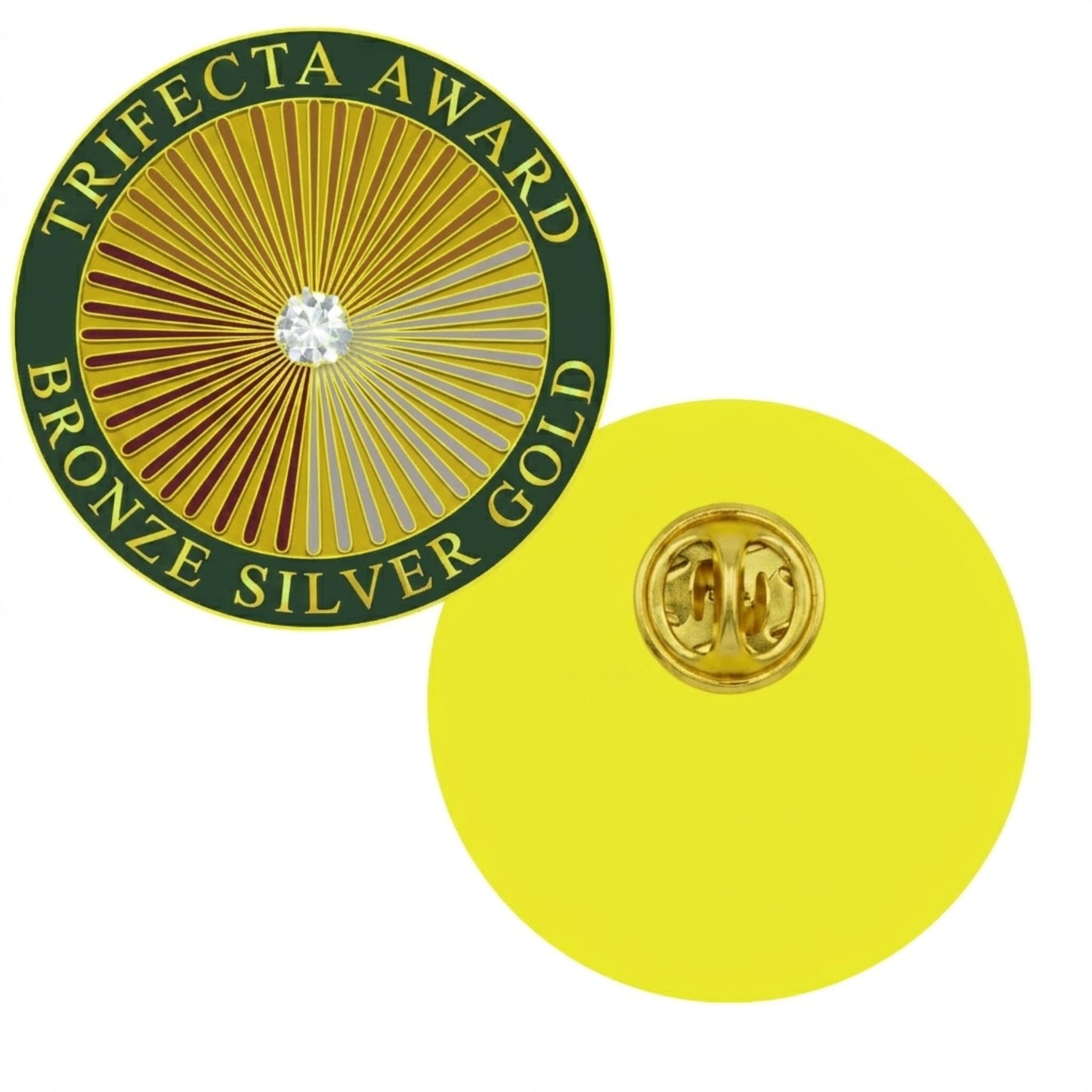 Trifecta Award Pin