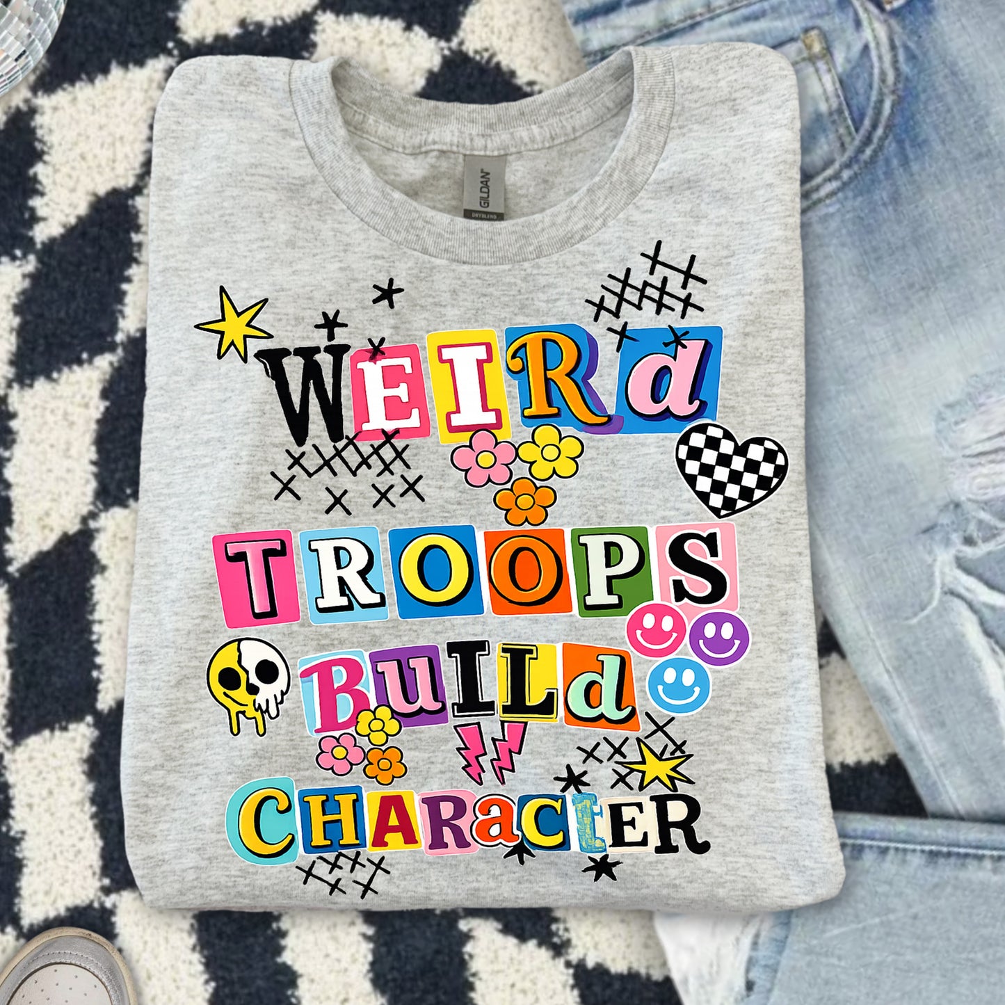 Weird Leaders Build Character DTF Print