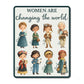 Women Are Changing The World Sticker