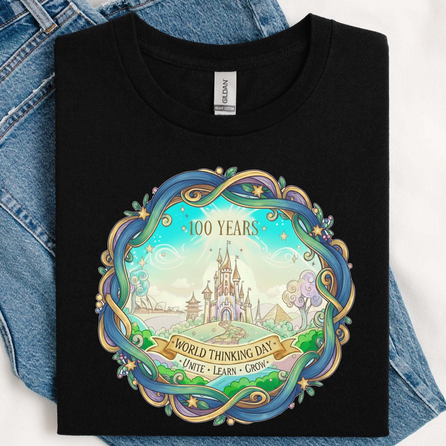 100 Years of World Thinking Day DTF Print