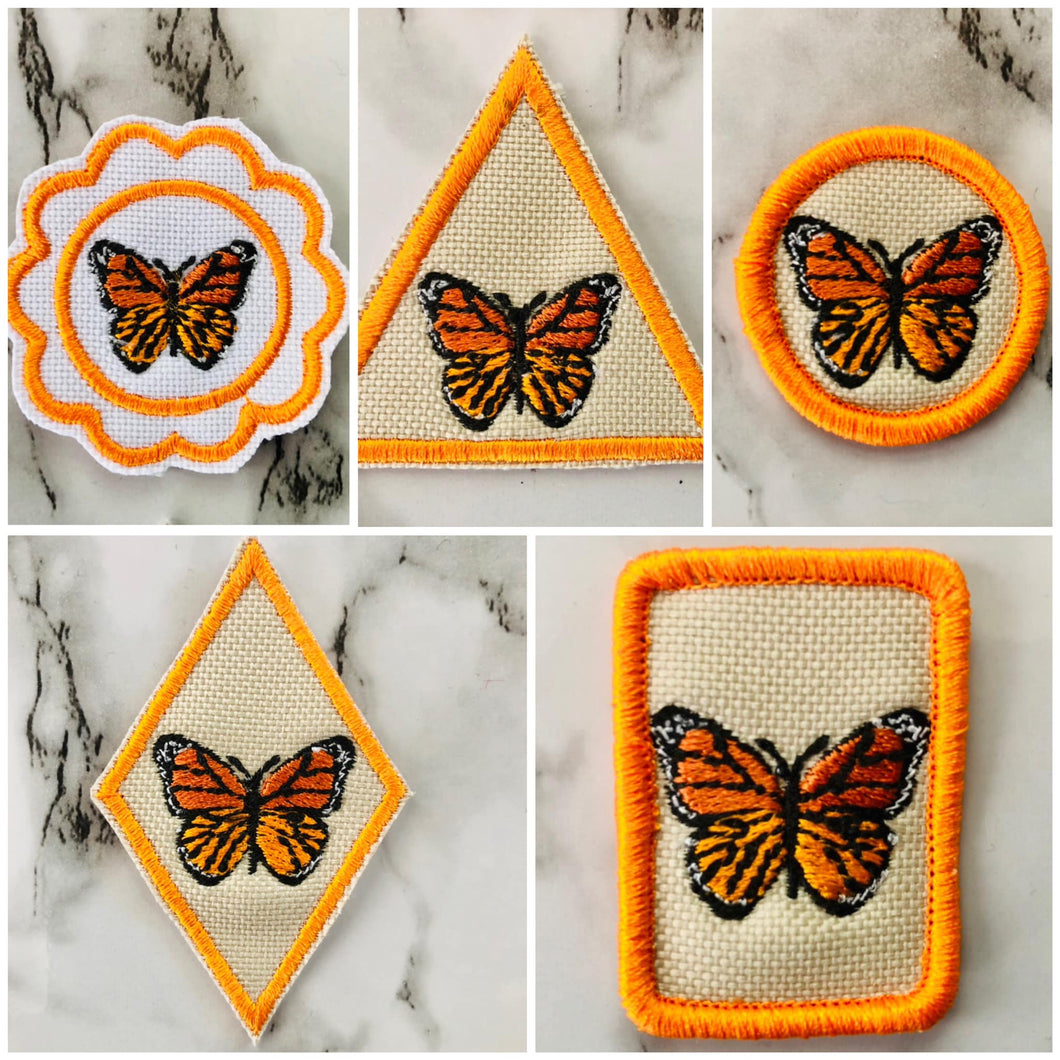 Monarch Badge / Butterfly