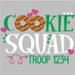 Cookie Squad DTF Transfer- White, Green, Pink