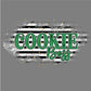 Cookie Boss Striped With Glitter DTF Transfer