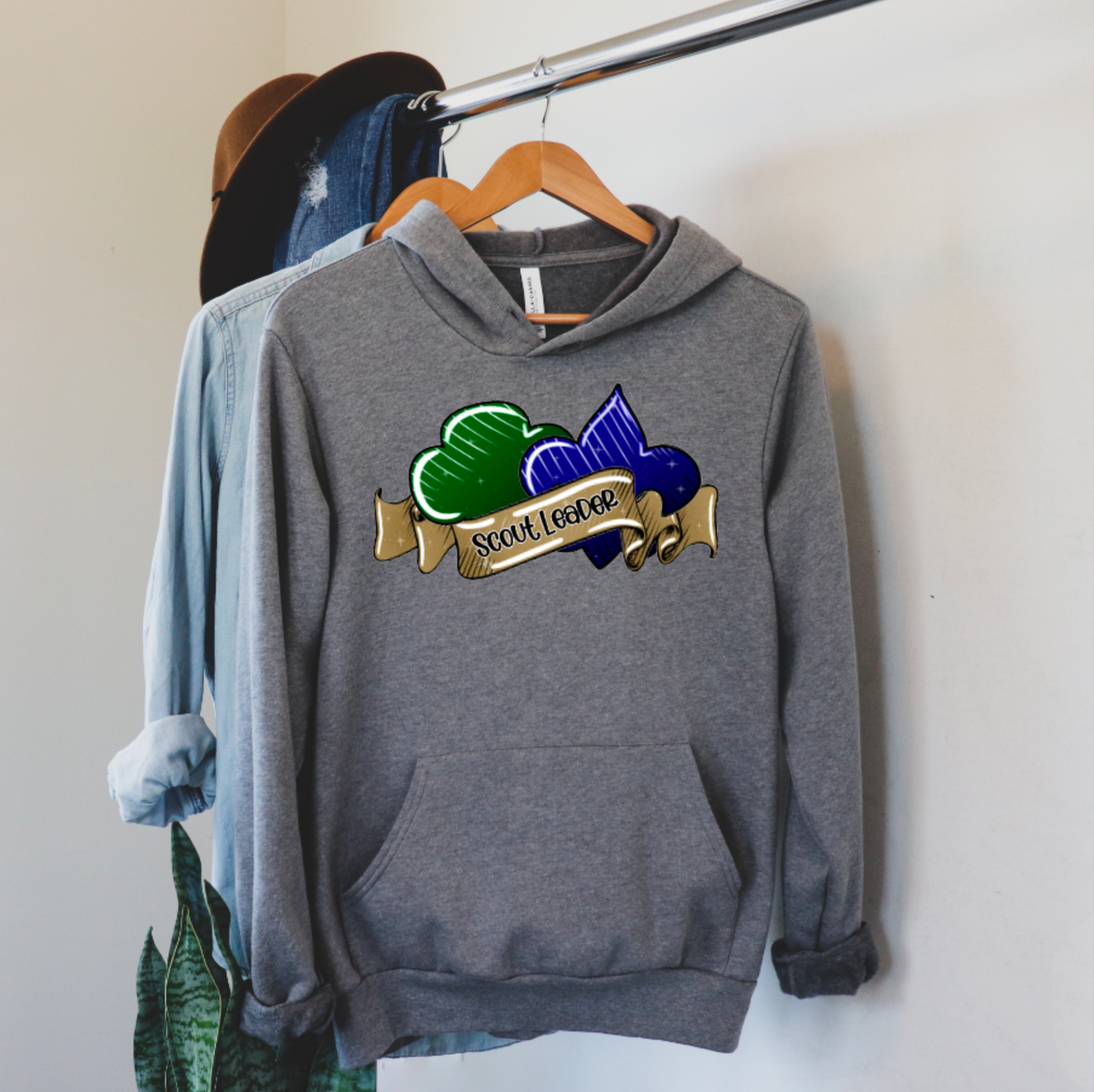 Scout Leader Hooded Sweatshirt (Both Organizations)