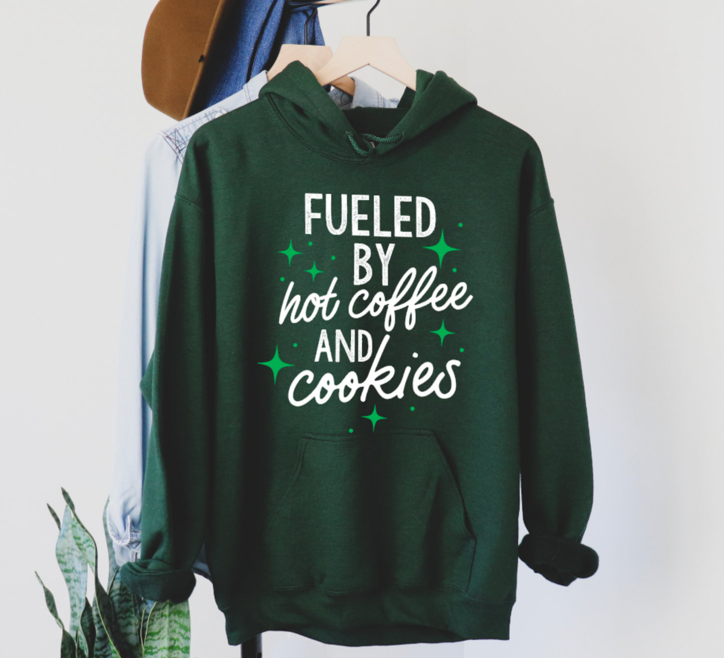 Fueled By *Your Wording Choice* and Cookies Hoodie