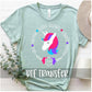 Unicorn Adjective DTF Transfer