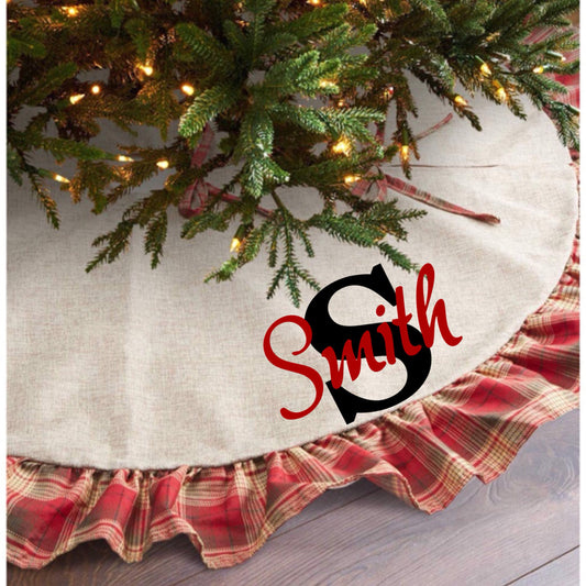 Personalized Christmas Tree Skirt