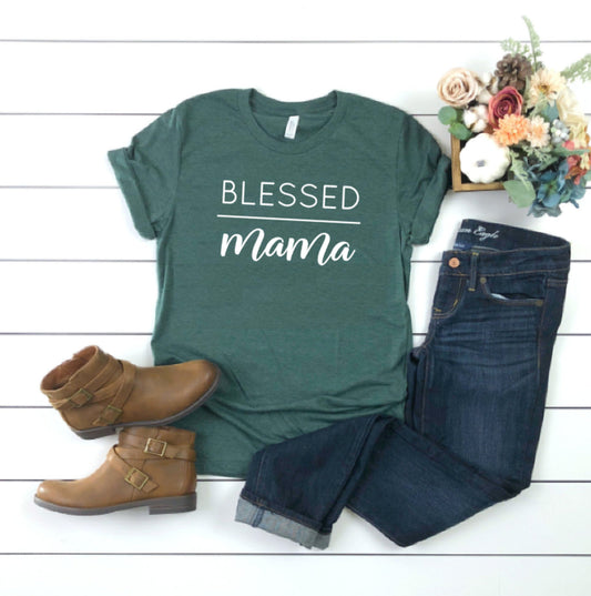 BLESSED Mama Shirt