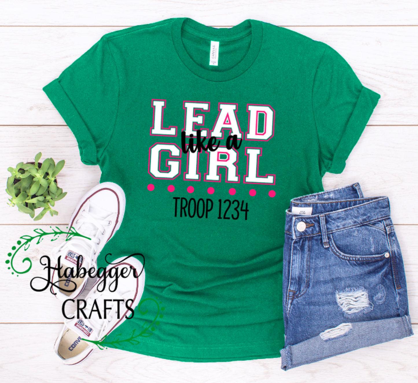 LEAD like a GIRL Troop Shirt