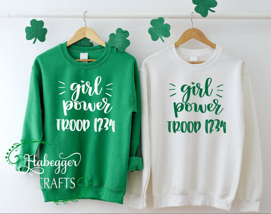 Girl Power Troop Sweatshirt