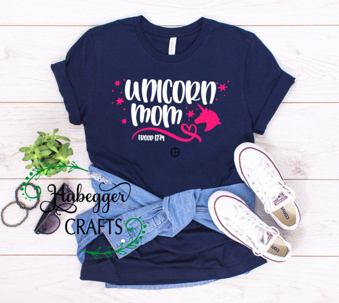 Unicorn Mom Troop Shirt