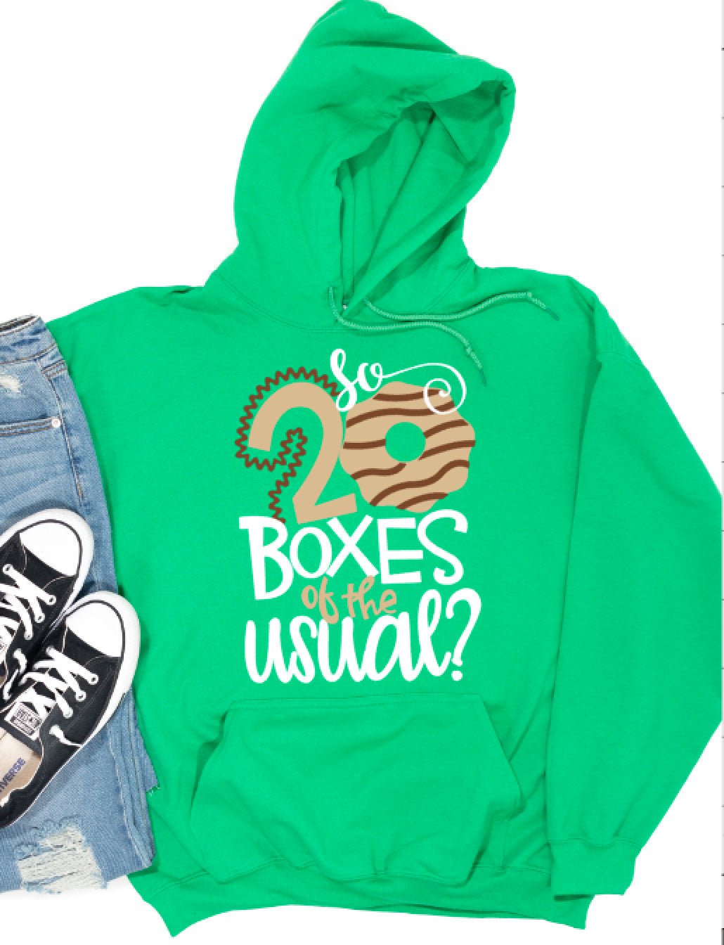 So 20 Boxes Of The Usual Hoodie Sweatshirt