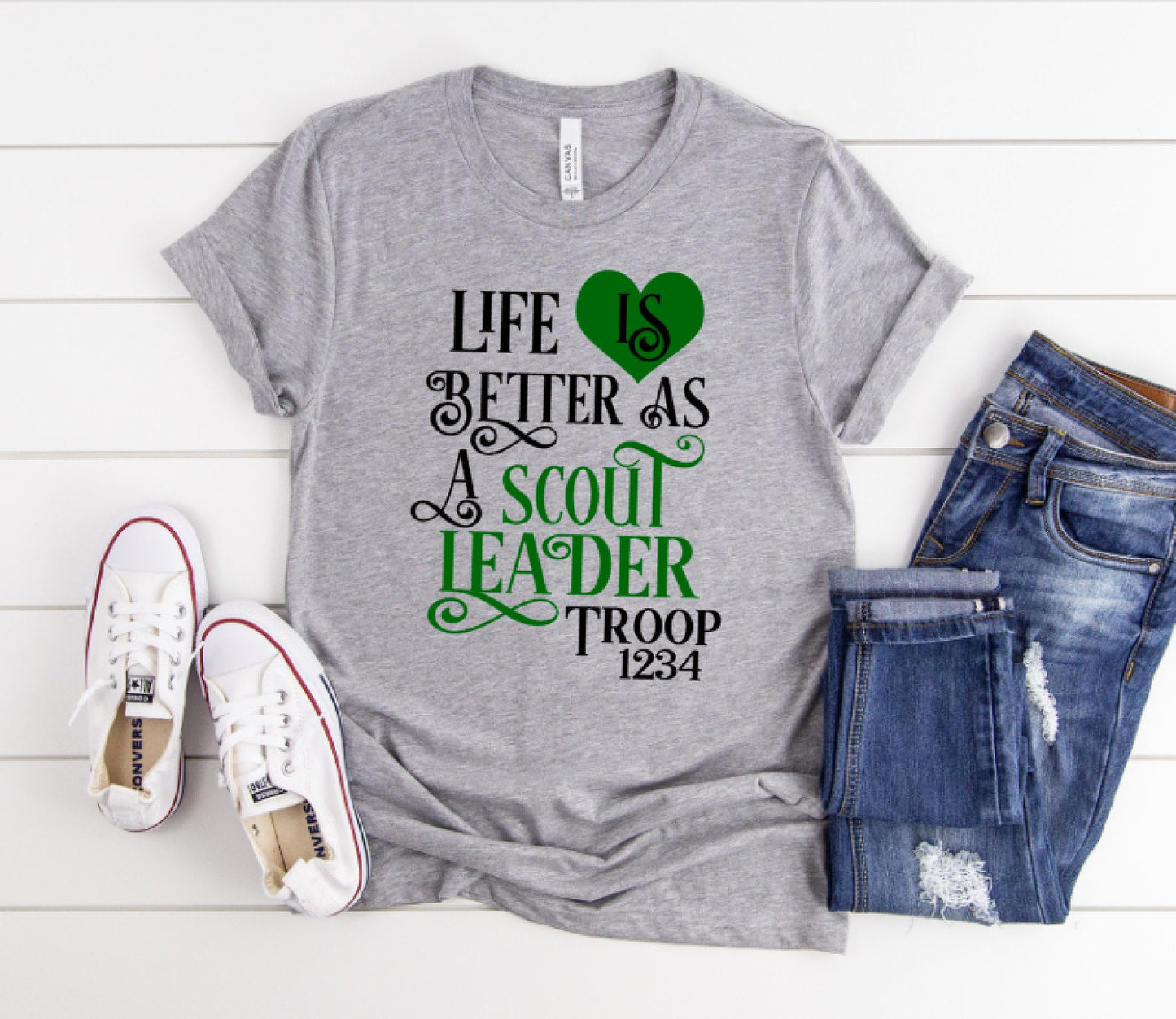 Camp Themed Troop Shirt