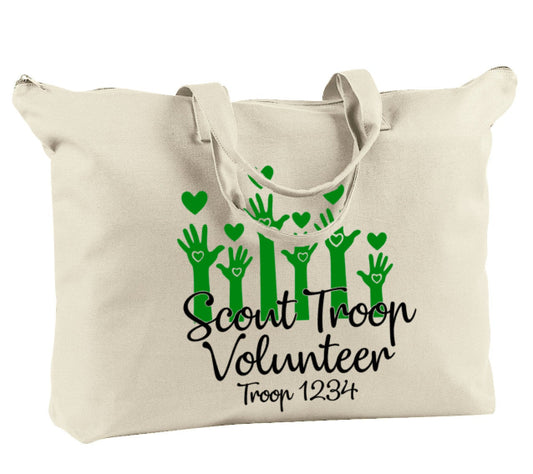 Scout Troop Volunteer Tote Bag