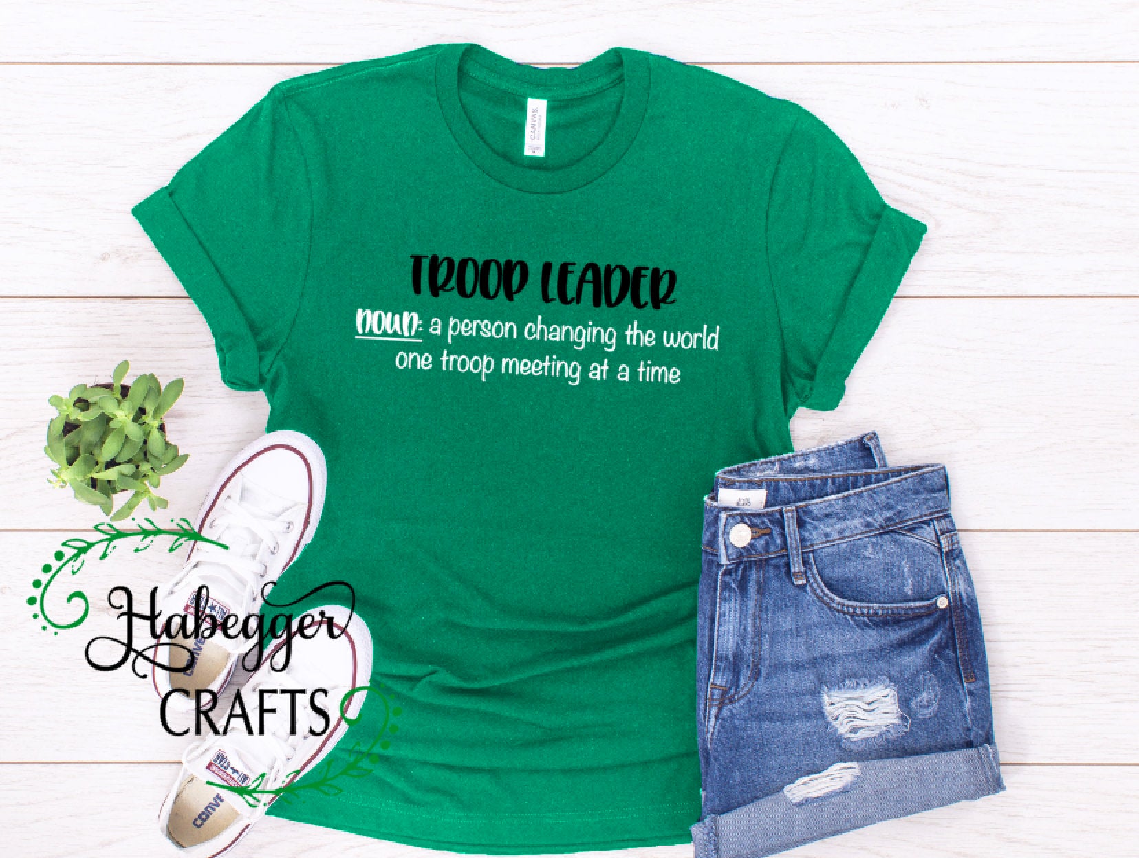 Troop Leader / Scout / Volunteer / Scout Mom Definition Troop Shirt