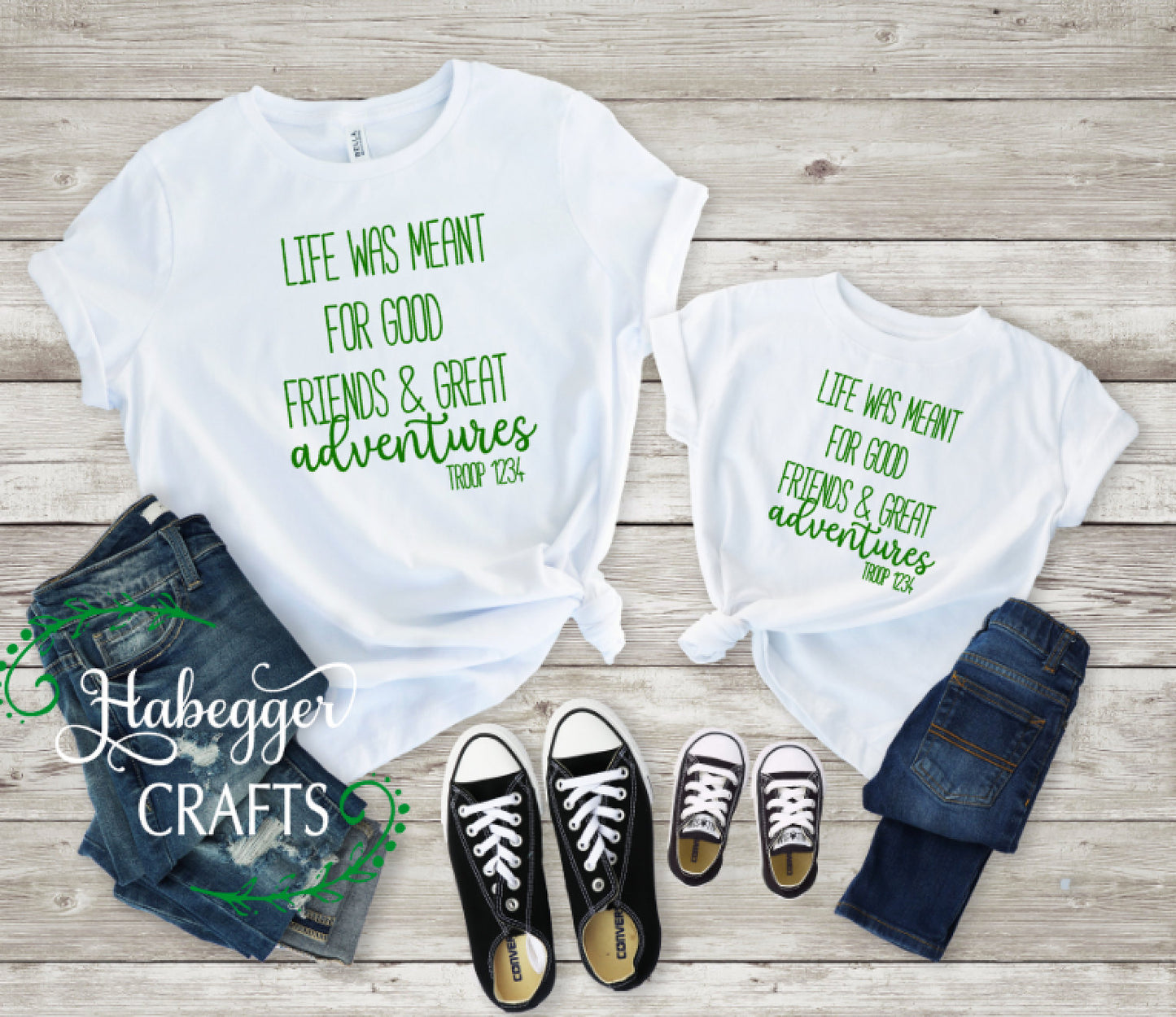 Life Was Meant For Good Friends And Great Adventures Troop Shirt