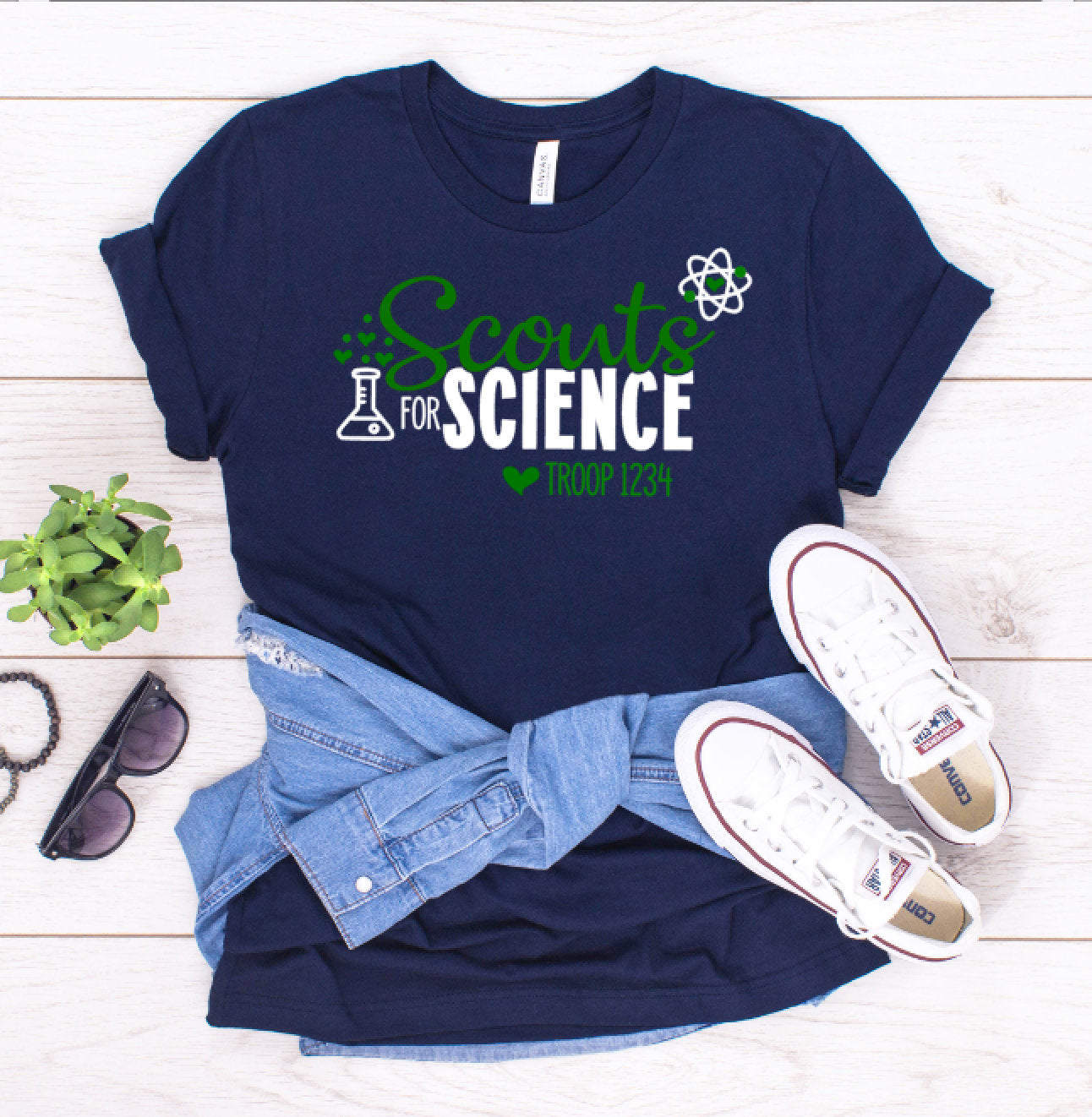 Scouts For Science Troop Shirt