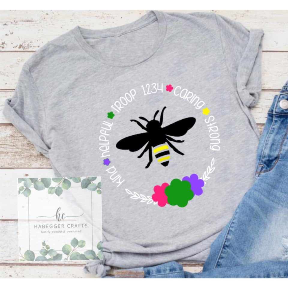 Bee Troop Crest Shirt