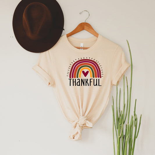 Rainbow Thankful Shirt