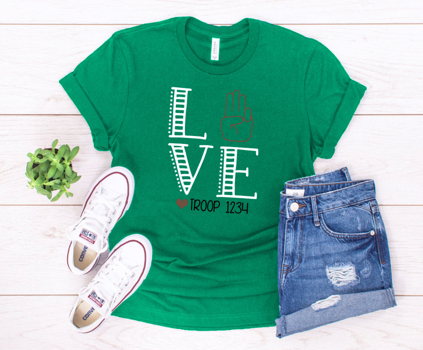 LOVE Scout Troop Shirt (2nd - 3rd grade)