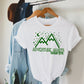 Be Brave Kind And Courageous Adventure Awaits Mountain And Stars Scout Troop Shirt