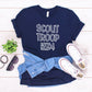 Typography Scout Troop Shirt