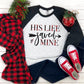 His Life Saved Mine Raglan Shirt / Christian Raglan Shirt / Buffalo Plaid Raglan Shirt