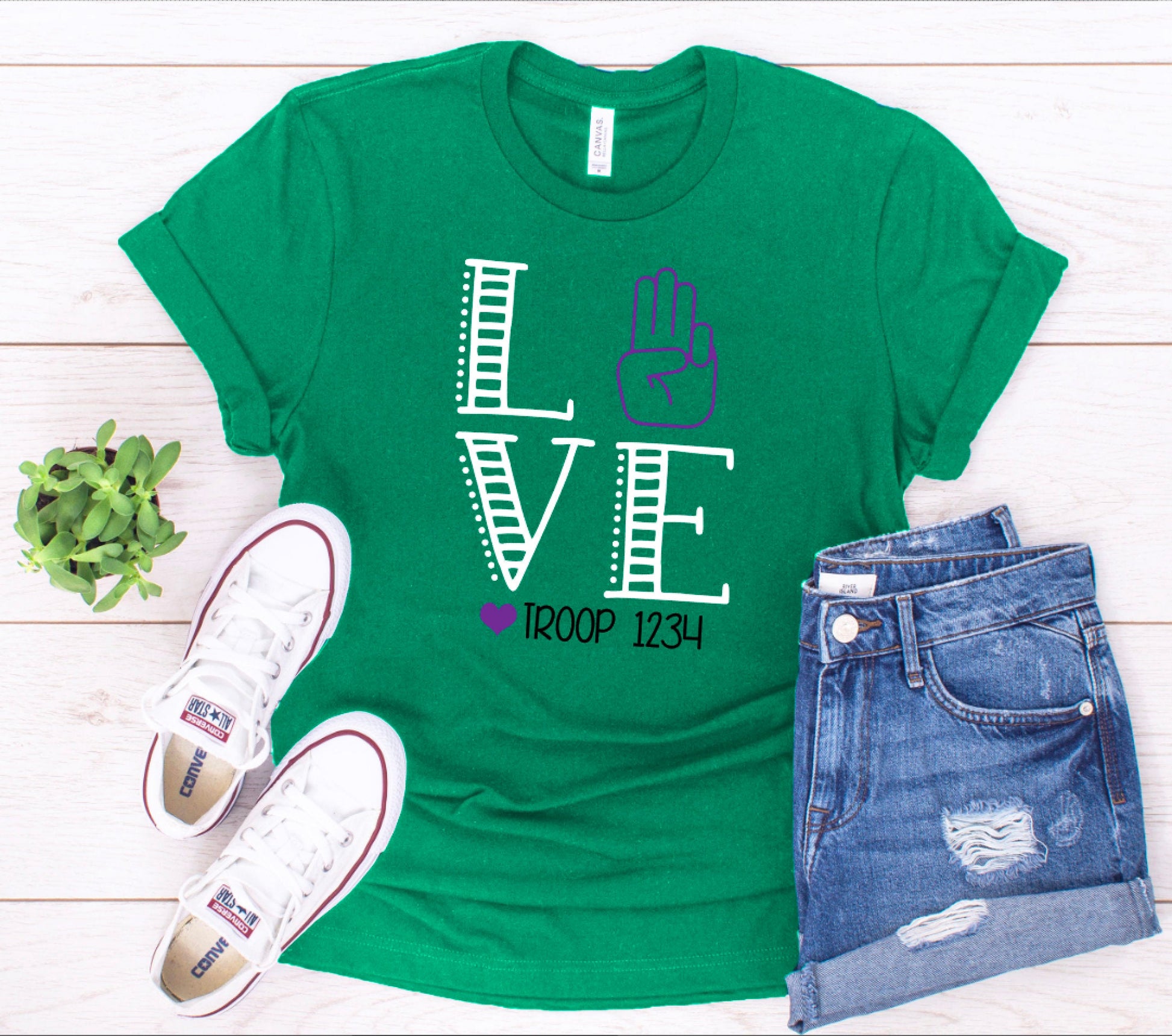 LOVE Scout Troop Shirt (4th - 6th grade)