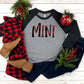 Buffalo Plaid Coordinating Family Christmas Raglan Shirts / Buffalo Plaid Family Shirts / Raglan Family Shirts / Family Christmas Shirts