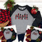 Buffalo Plaid Coordinating Family Christmas Raglan Shirts / Buffalo Plaid Family Shirts / Raglan Family Shirts / Family Christmas Shirts