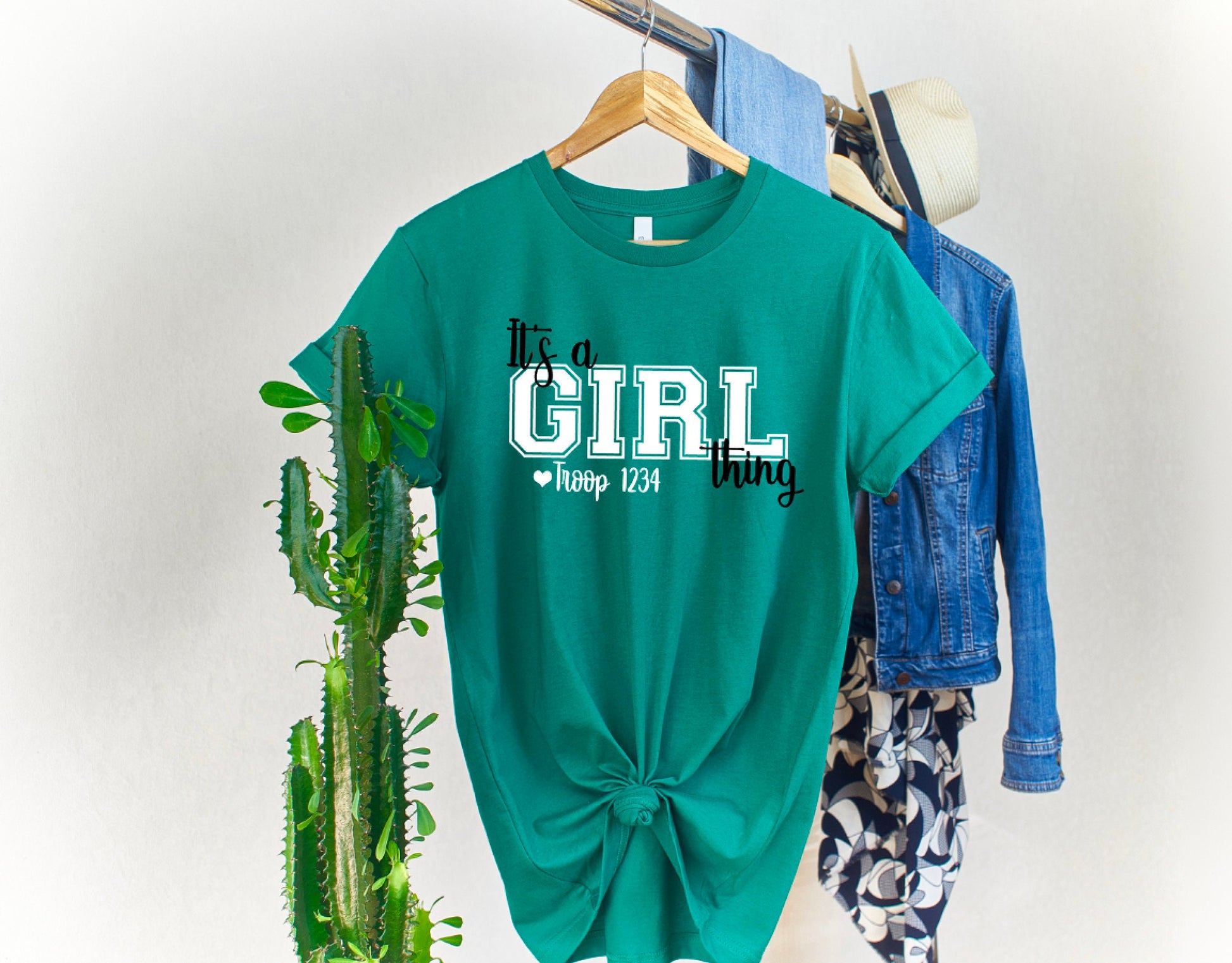 It&#39;s A GIRL Thing Troop Shirt