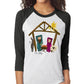 True Story Nativity Raglan Shirt / True Story Christmas Raglan Shirt / Christmas Raglan Shirt / Christmas T-shirt