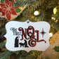 The First Noel ornament / Nativity ornament / Jesus ornament / Manger ornament / ceramic ornament / Christmas ornament / Christmas decor