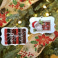 Joyful ornament / Joyful buffalo plaid ornament / ceramic ornament / Christmas ornament / Christmas decor
